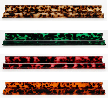 20" Tortoise Shell Acrylic Mahjong Racks & Pushers