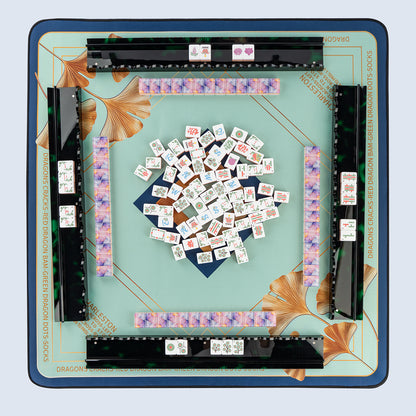 Botanical Elegance American Mahjong Set | Luxury Floral Tiles