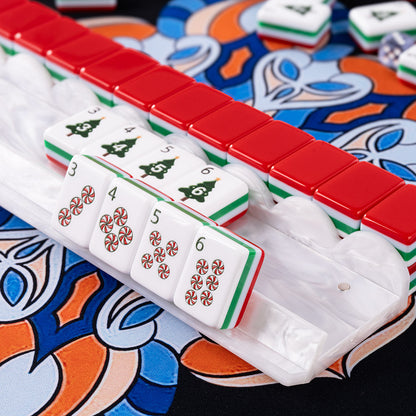 ModernMahjongset Christmas Mahjong Tiles – Santa, Gingerbread 2