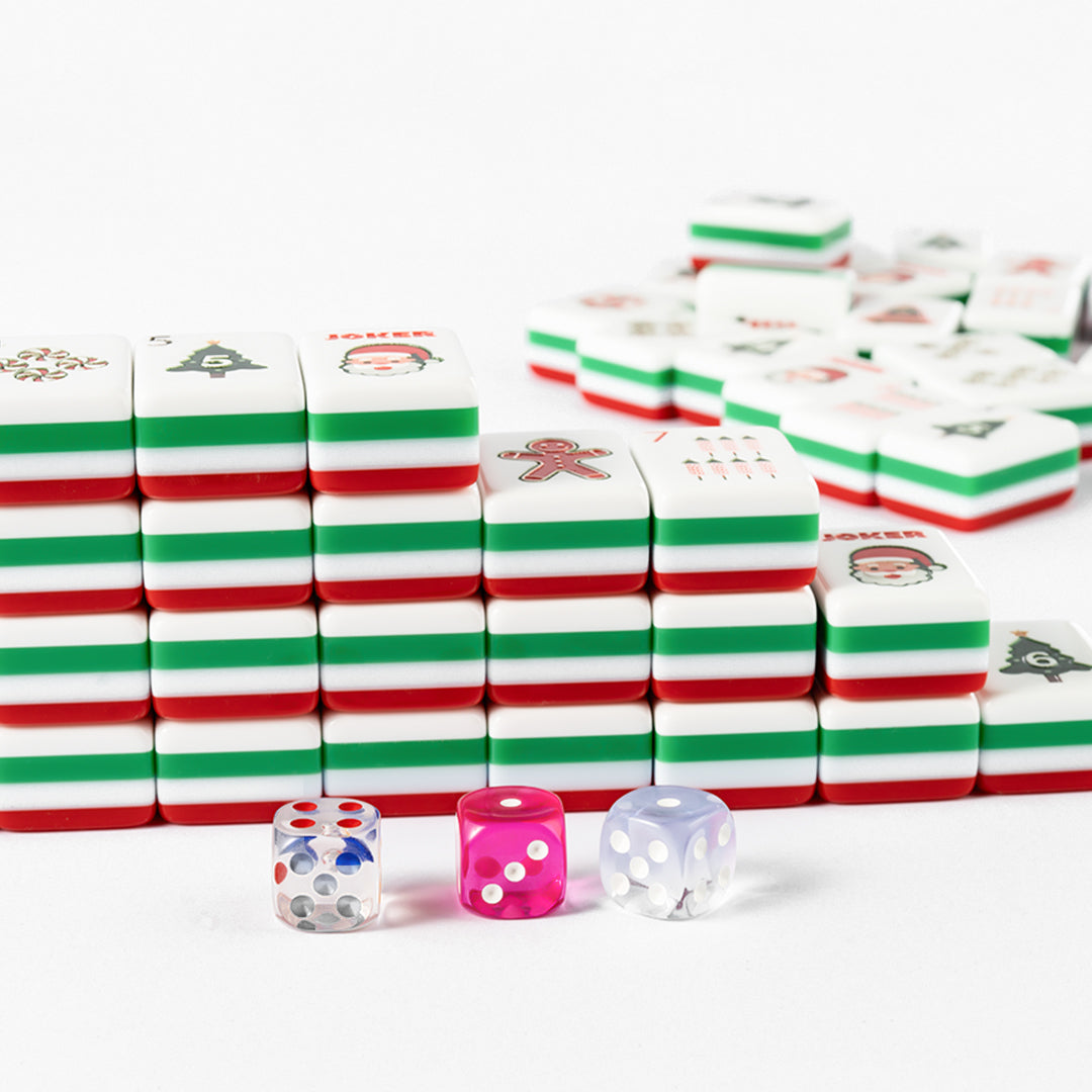 ModernMahjongset Christmas Mahjong Tiles – Santa, Gingerbread 4