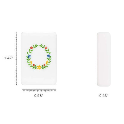 Modern Mahjong Set Americana Countryside Mahjong Set Premium American Pastoral Farmhouse Tiles 1