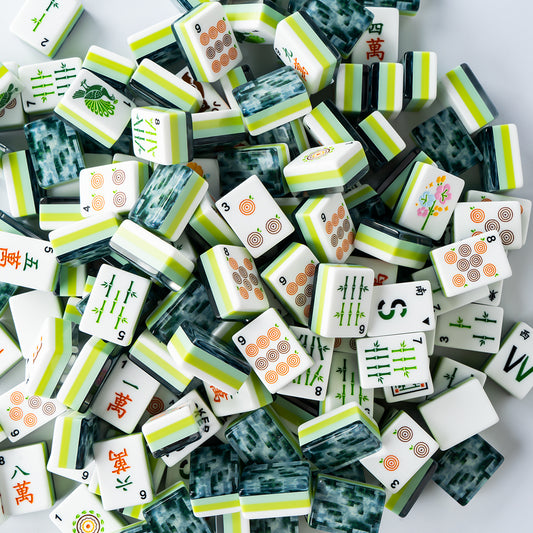 Modern Mahjong Set Forest Mist Mahjong Set 2