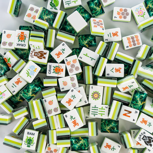 Modern Mahjong Set Forest Nebula Mahjong Forest Collection 1