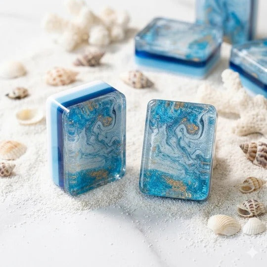 Modern Mahjong Set Ocean Muse Mahjong Tiles Ocean Collection 1