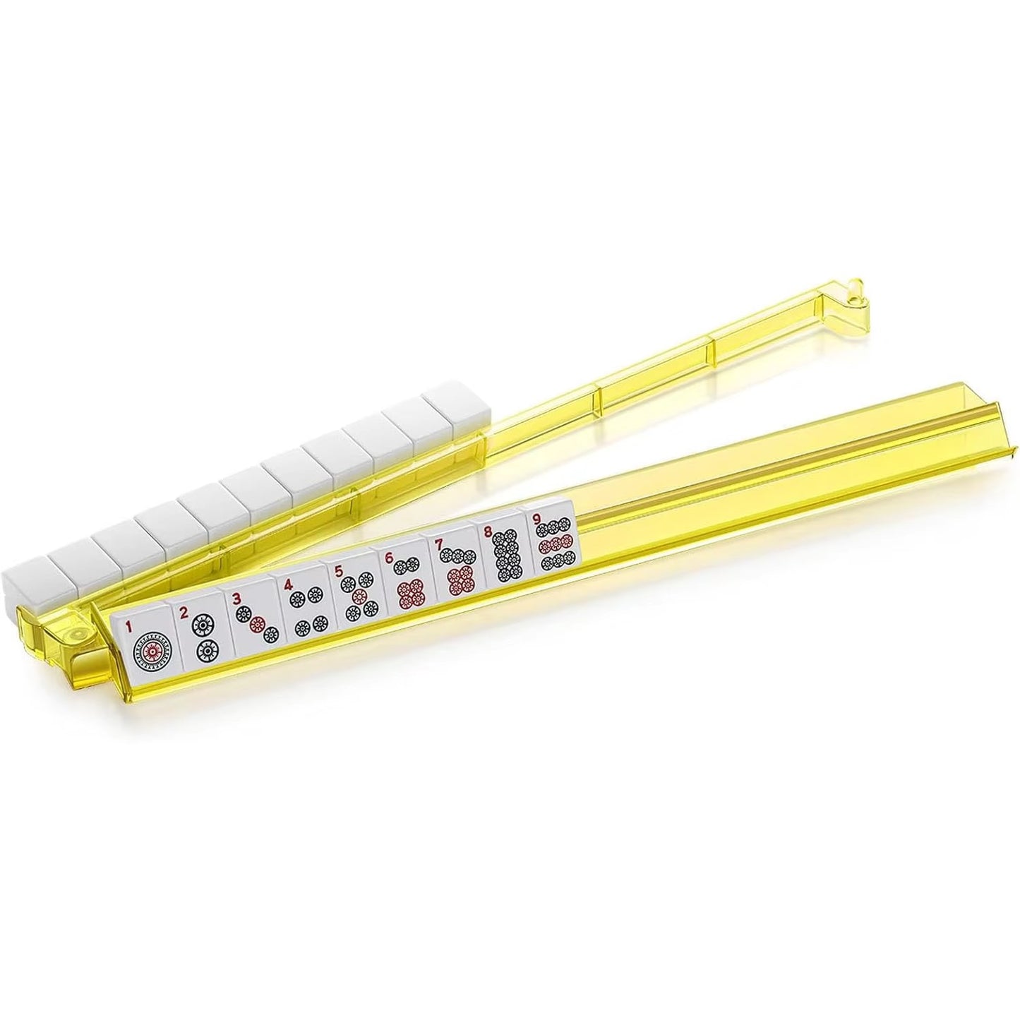 Modern Mahjong Set Premium 2-in-1 Mahjong Racks 4 Pieces Set 2