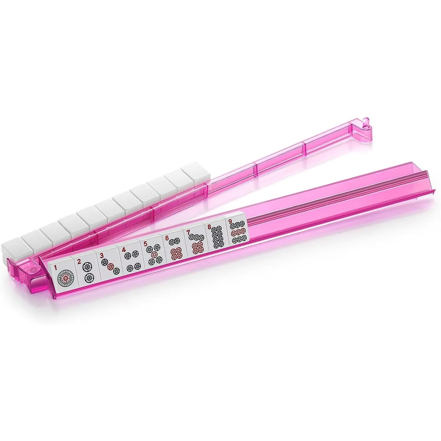 Modern Mahjong Set Premium 2-in-1 Mahjong Racks 4 Pieces Set 4