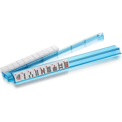 Modern Mahjong Set Premium 2-in-1 Mahjong Racks 4 Pieces Set 5
