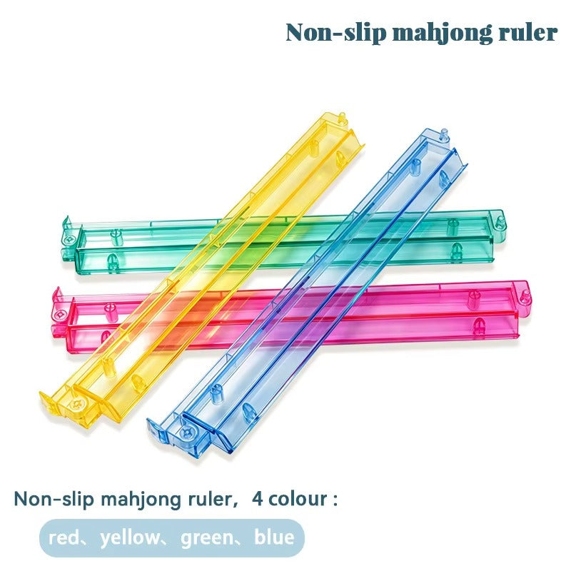 Modern Mahjong Set Premium 2-in-1 Mahjong Racks 4 Pieces Set 8