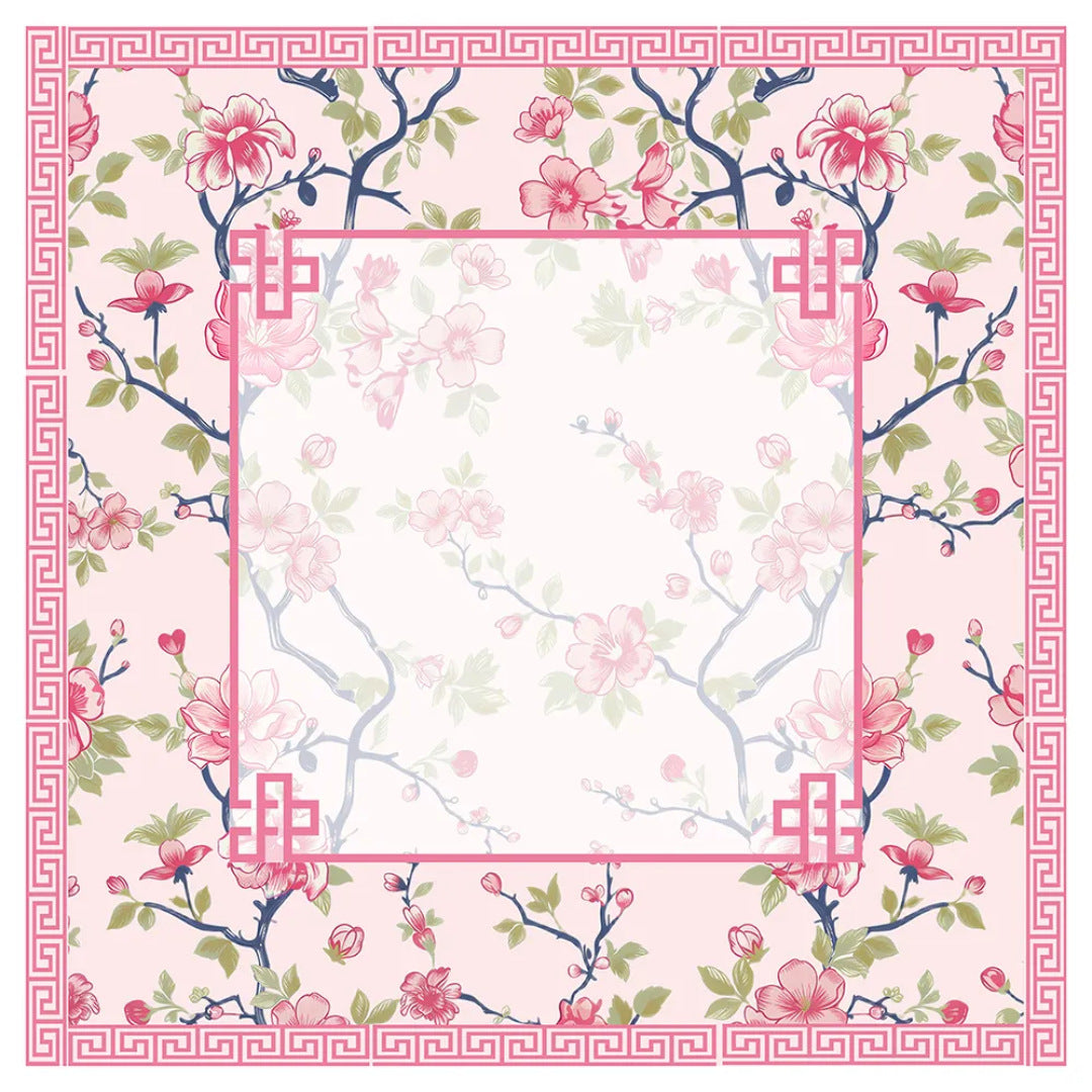 Blossom Garden Mahjong Mat | 31.5" x 31.5"