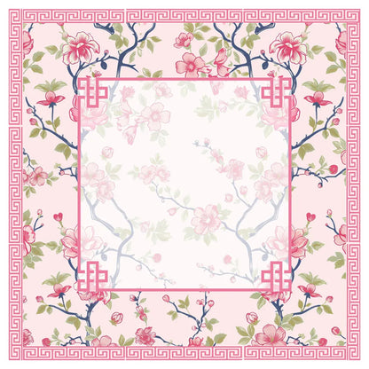 Blossom Garden Mahjong Mat | 31.5" x 31.5"