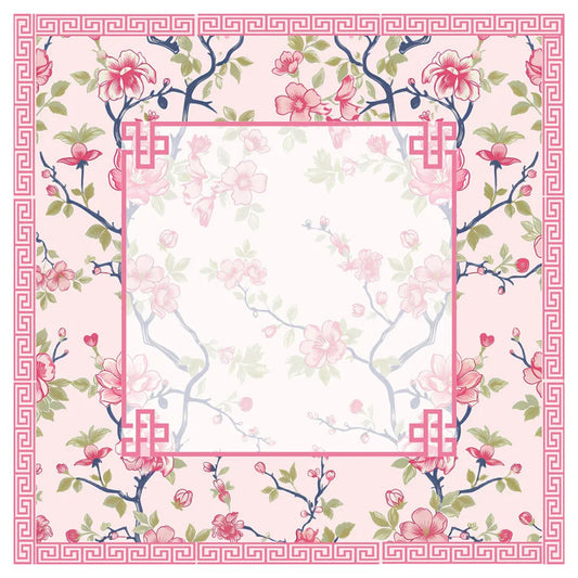 Blossom Garden Mahjong Mat | 31.5" x 31.5"