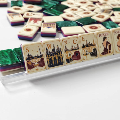 Parisian Mahjong Set – French-Inspired American Mahjong Tiles