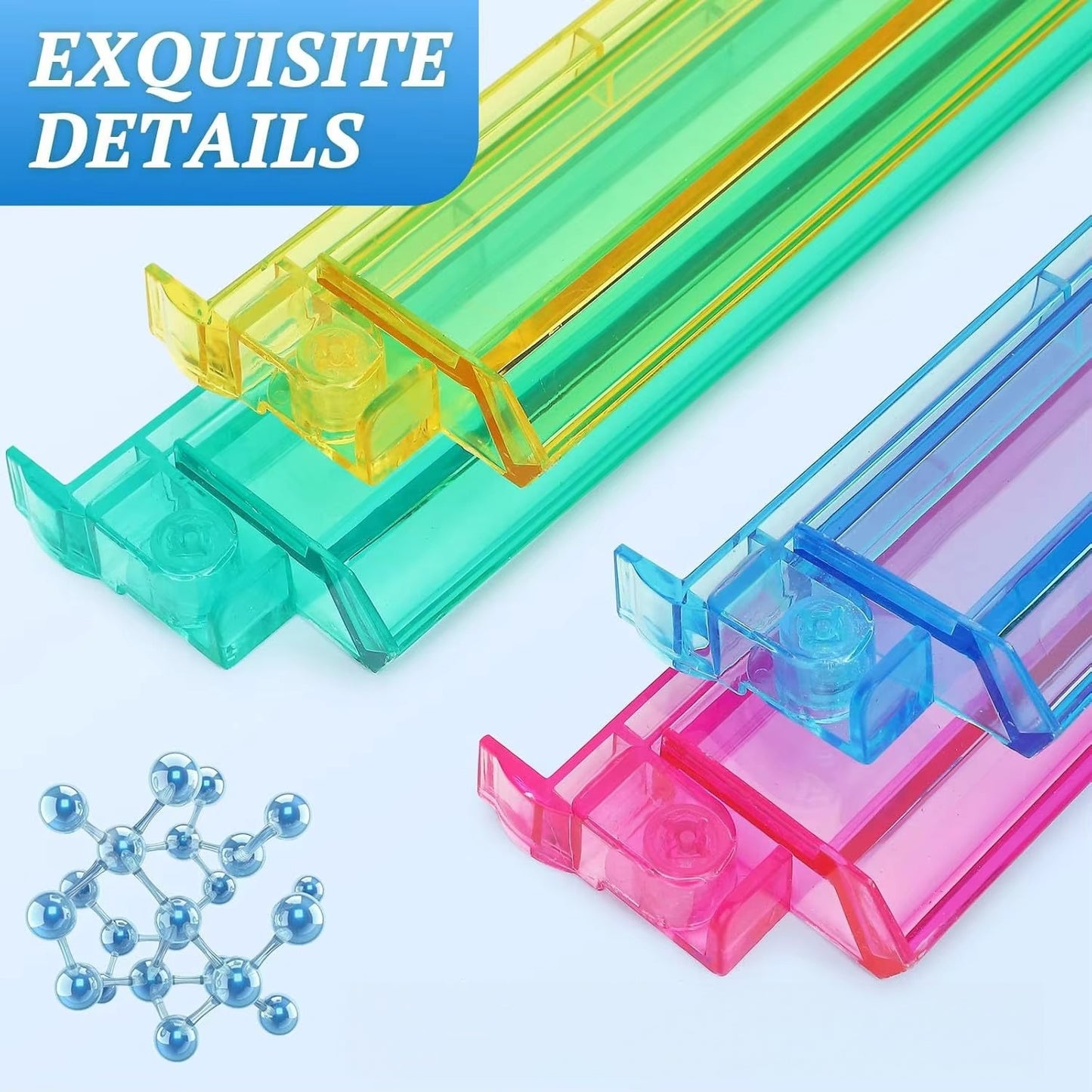 Premium 2-in-1 Lightweight & Durable Mahjong Racks | 4 Pieces Set