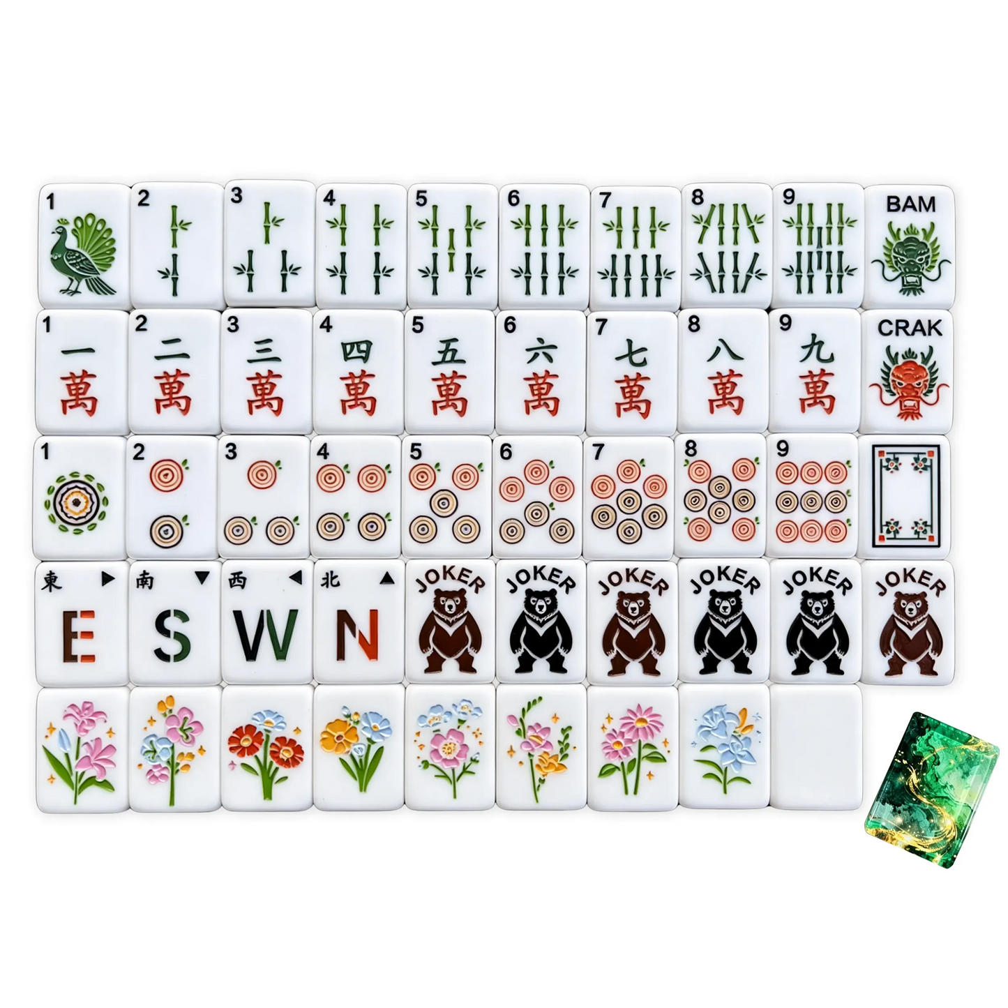 Emerald Canopy Mahjong | Forest Collection