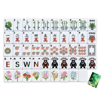 Emerald Canopy Mahjong | Forest Collection